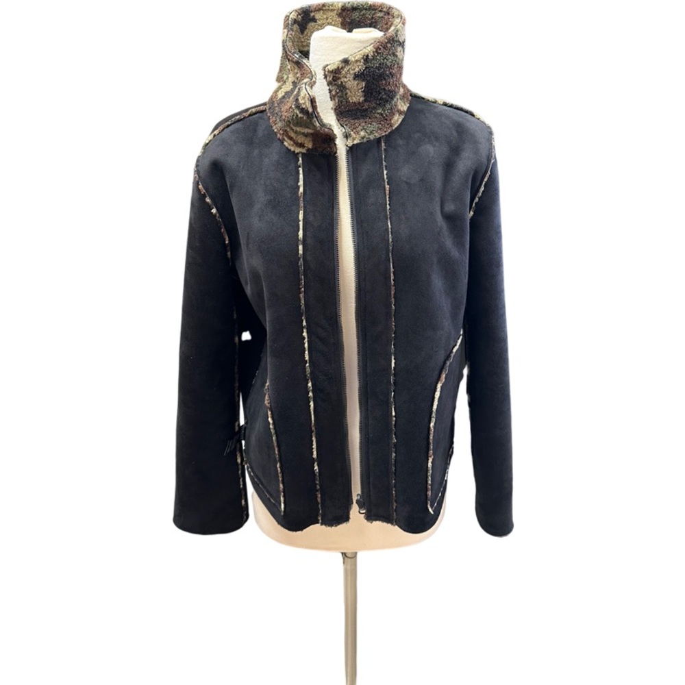 Anthropologie Velvet by Graham & Spencer Reversible Coat